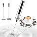 Produktbild MOSUO Elektrischer Milchaufschäumer mit Doppeltem Quirl, USB Wiederaufladbar Milchschäumer Schneebesen, Aufschäumer für Kaffee/Latte/Cappuccino/Sahne/Macchiato/Eier Schlagen