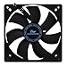 Kingwin 120mm Silent Fan for PC Cases, CPU Coolers, Mining Rigs – Quiet Computer Cooling Fan with Long Life Sleeve Bearing, High Airflow Ventilation – Black CF-012LB