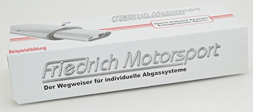 Friedrich Motorsport Sportendschalldämpfer für Ford KA 1.2l 51kW/1.3l TDCI 55kW, Set mit Parkscheibe Friedrich Motorsport Sportendschalldämpfer für Ford KA 1.2l 51kW/1.3l TDCI 55kW, Set mit Parkscheibe