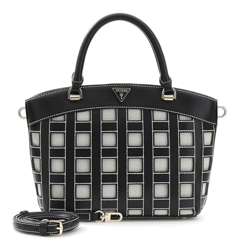 Sac bandoulière GUESS Frankie Girlfriend Satchel noir aux finitions de haute qualité