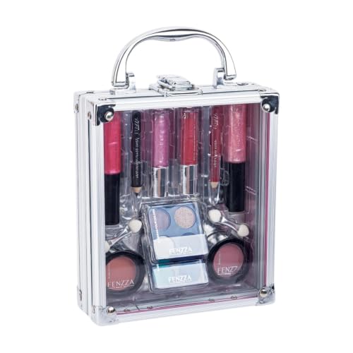 Maleta Kit De Maquiagem Femme Fenzza Com 12 Itens