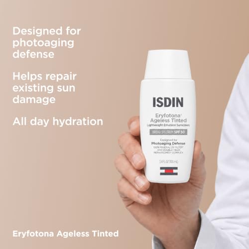 Image of ISDIN Eryfotona Ageless Tinted Mineral Face Sunscreen SPF 50