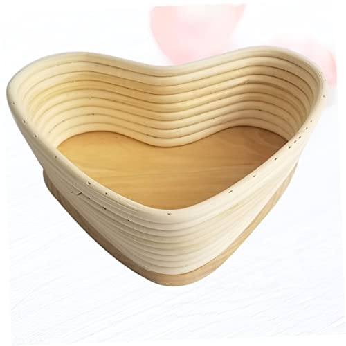 BESTonZON Cestas De Frutas Cesta De Frutas De Vime Pão De Vime Tigela De Cozimento De Vime Cestas De