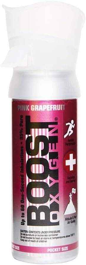 Boost Oxygen- 95% Pure Aviator’s Oxygen- 2 Liters