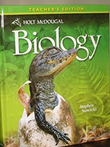 Holt McDougal Biology, Florida Teachers Ed.: Nowicki: 9780547414416: Amazon.com: Books