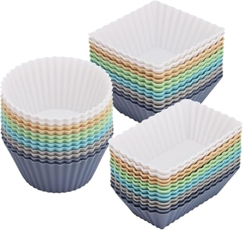 Moules à gâteaux silicone lot de 12 pour goûters réussis - 2