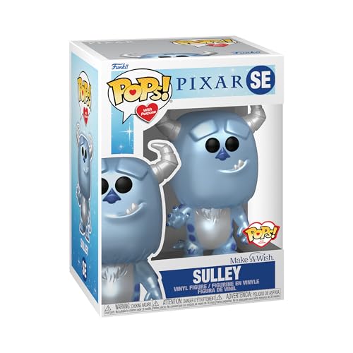 Funko POP! Disney: Make a Wish 2022 - Sulley - (Metallic) - Monsters Inc - Monstruos, S.A - Figura de Vinilo Coleccionable - Idea de Regalo- Mercancia Oficial - Juguetes para Niños y Adultos