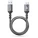 deleyCON 1,5m USB 3.0 Micro B Kabel 5Gbps - USB A auf Micro B USB Stecker - Datenkabel für Externe Festplatte HDD SSD - für Toshiba, WD, Seagate, Samsung Galaxy S5/ Note 3/Note Pro 12,2 usw