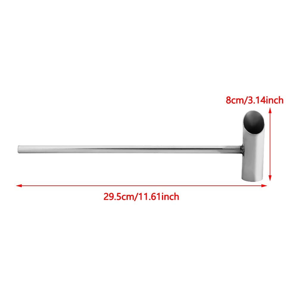 Cuillère à Sucre Machine à Guimauve - 29 Cm Acier Inox - Accessoire Barbe à Papa - Pièce Rechange