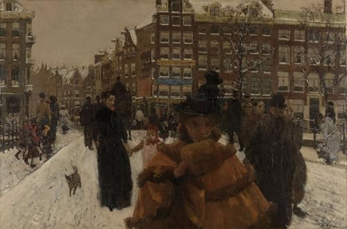 Pintura Lienzo Breitner Ámsterdam elimina paredes vacías con arte histórico 60x90