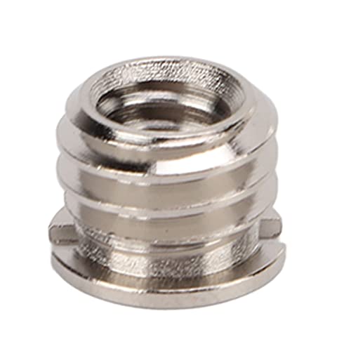 Cryfokt Aluminiowy Adapter Głowicy Statywu z Obrotem 360° | Lekka, trwała, kompatybilna z 1/4 cala i 3/8 cala, przenośna