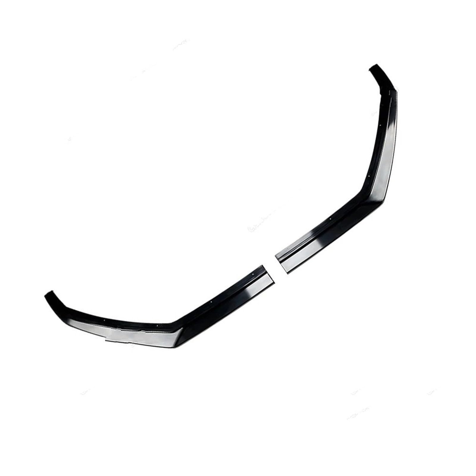 Frontlippe Spoiler Für VW Polo Für MK5 6R 6C Für TDI Für TSI 2009–2017 2-teiliger Frontstoßstangen-Lippenspoiler-Splitter-Diffusor Aus ABS Glänzend Schwarz