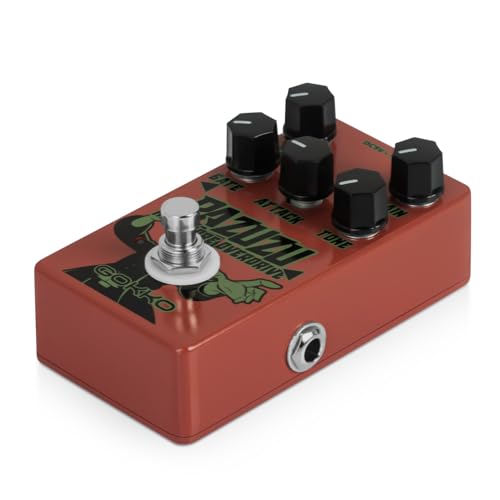 GOKKO Pazuzu Hardcore Overdrive Guitar Effect Pedal with Multi-mode and Built-in Noise Gate (GK-62)