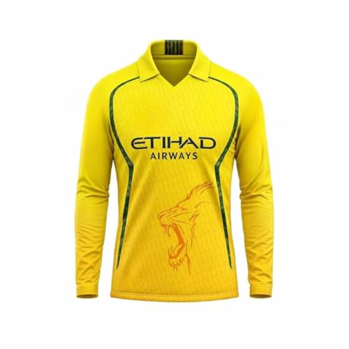 Image of CSSKK Jersey 2024 /25 Dhoni 7 for Kids,Boys & Men