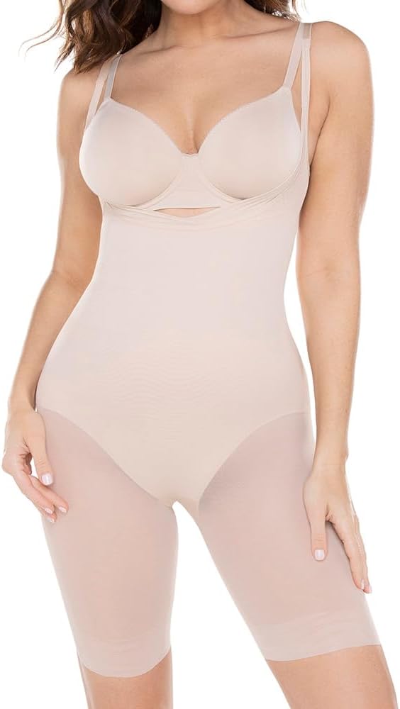 Miraclesuit Women's Shapeware Extra Firm High Waist Long Leg Thigh Slimmer