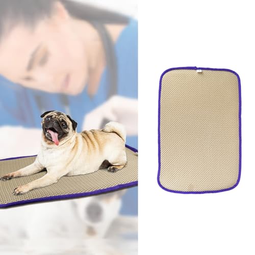 MANON ROSA Cojín para perros y gatos para evitar úlceras de decúbito con material transpirable de panal para mascotas mayores y discapacitadas en reposo prolongado (mediano)