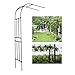 Half Arch Pergola, Treillis de Raisin Fort et Audacieux, Jardin Jardin Escalade pergola, Arc de Jardin (Size : 2.0 * 2.67 * 0.5m)