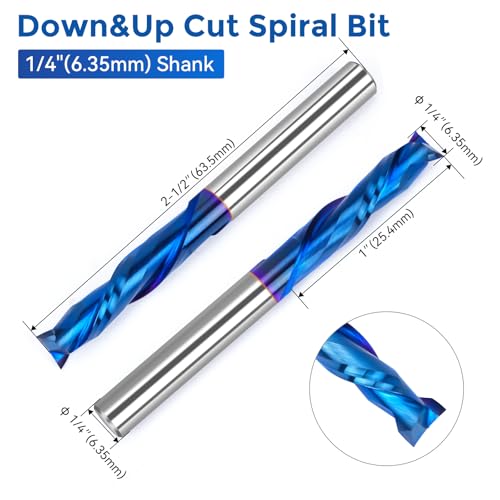 Fraise à défoncer en spirale LUNYEE pour une découpe propre du bois