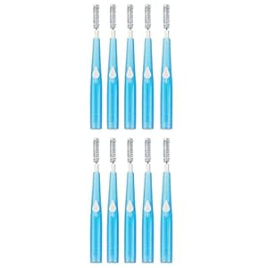 Interdentale borstels, tandzijde borstel tandenstoker borstel hoofd picks tandenborstel voor volwassenen 1.2mm blauw…