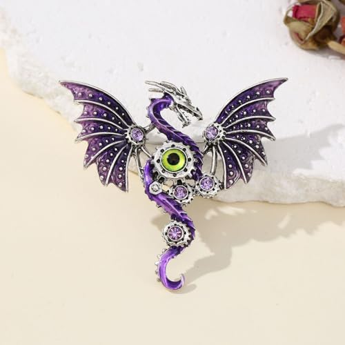 Broches dragon en métal résistant pour customiser vos vêtements ternes - 7
