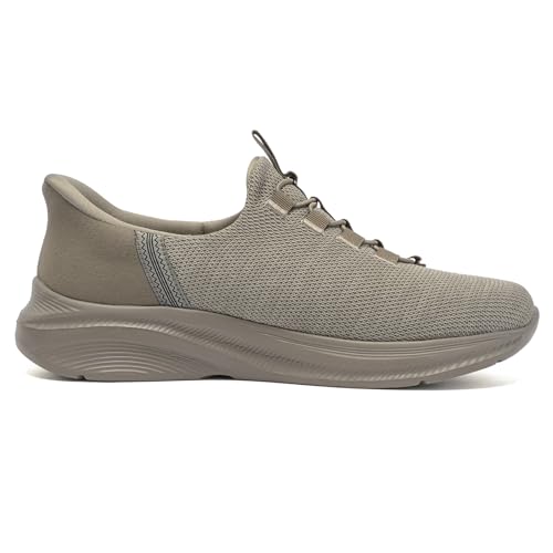 Image of Mens Wide Shoes Casual Slip On Shoes for Men - Men Loafers Wide Comfortable Boat Shoes with Arch Support