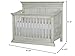 Baby Cache Vienna 4 in 1 Convertible Crib, Antique White