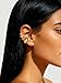 Ear Cuffs Non Piercing Hypoallergenic Gold Plated Ear Cuff Earrings for Women Trendy Clip On Cartilage Earring Set Dainty Adjustable Fake Piercings Earrings Fashion Accessories