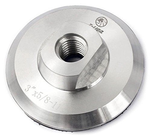 Support alu 12,7 cm Hook & Loop M14 pour un polissage de haute précision