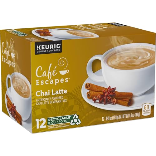 Cafe Escapes Chai Latte K-Cup Pods