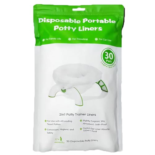 OXO Tot 2-in-1 Go Pott�Ή� �g���̂ăg�C���o�b�O 30�� �c���p�g�C���p ���j�o�[�T���g�C���g���[�j���O�o�b�O �قƂ�ǂ̃g�C���֎q/����/�|�[�^�u���g���x���g�C���ɑΉ�