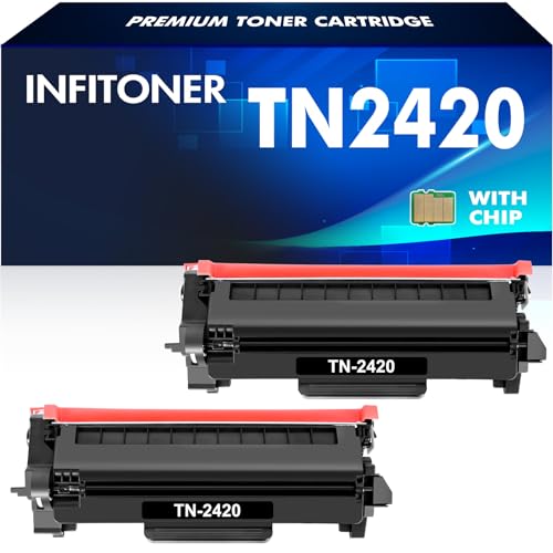 TN2420 Toner Cartridge for Brother HL-L2350DW Toner TN-2420 TN2410 TN-2410 MFC-L2710DW MFC-L2710DN...