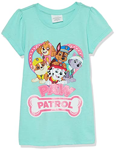 Nickelodeon Paw Patrol Girls T-Shirt-Skye, Marshall
