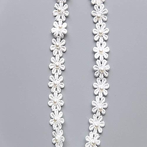 RQJ Christening Headband Baptism Halo Toddler Lace Headband Bows Flowers Pearl Baby Hair Accessories4