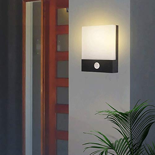 Lampes murales étanches IP65 LED 12w 3000k au design moderne pour extérieur - 2