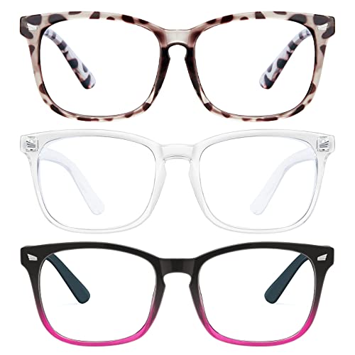 Image of hunsquer Blue Light Glasses for Woman /Men Computer Blue Light Glasses