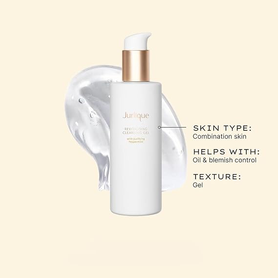 Jurlique Revitalising Cleansing Gel | 6.7 fl oz | Facial Cleanser Gel for Women & Men | For All Skin Types | Australian Made Natural-Based Skincare