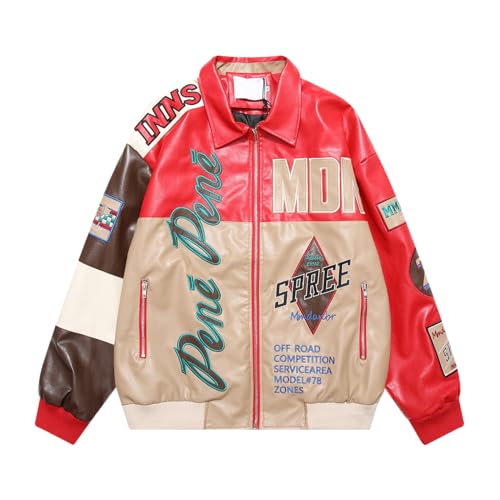 LEATHER VARSITY JACKET とーもーしょん 8106-1 VARSITY LEATHER JACKET – ALAND USA