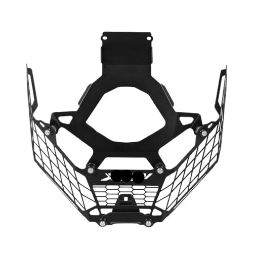 Grille phare moto en acier inoxydable pour Honda XADV 750 2017-2020 Noir