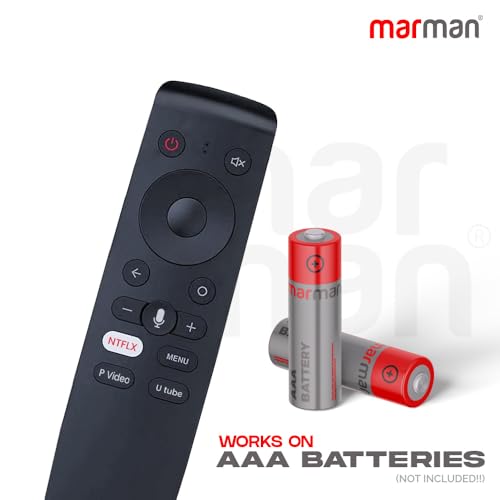 Image of marman Compatible with Oneplus TV Bluetooth Voice Remote Control Suitable for Y Series HD Ready LED Smart Android Televison with Netflix, YouTube, Prime Video and Google Assistant - Pairing Must!