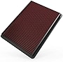 K&N Engine Air Filter: Increase Power & Towing, Washable, Premium, Replacement Air Filter: Compatible with 2001-2010 Jeep V6/V8 (Commander, Grand Cherokee, Liberty, Grand Cherokee III), 33-2233