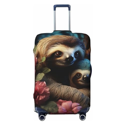 Housse de protection valise paresseux pour vos vacances et longs voyages