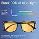 livho DreamGaze Blaulichtfilter-Brille für Männer – 99,9 % Blaulichtschutz – Premium Gaming- & Bildschirmbrille für besseren Schlaf