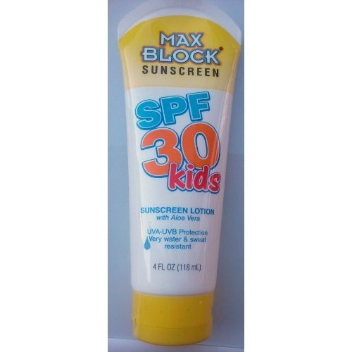 Max Block Sunscreen SPF 30 for Kids Amazon.in Beauty