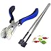AAProTools Pack Of 1 Masher Pliers Tweezer Pvc and 1 Leaf Mashing Pliers for Glass Work