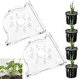 Hokoad 6 PCS/Set Aquarium Plant Holder, Corner Fish Tank Pla...