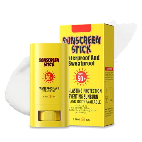 ARCHIDATE Sonnenschutz Creme Sunscreen Stick - Gesicht Sonnencreme LSF 50 - Feuchtigkeitsspendend Sunscreen Face SPF 50 - Nicht Fettend Sonnenschutz Gesicht und Körper - UV-Schutz Sonnenmilch Creme