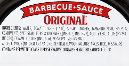 Image of HABIT Barbecue Sauce - 600g x Pack of 3 | 100% Vegetarian | Sweet & Tangy Flavor | Perfect for Grilling, Marinades, Basting & Toppings
