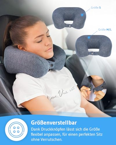 Nackenstütze Nackenkissen Flugzeug Andar QuickDry