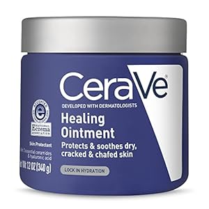 CeraVe Healing Ointment | Moisturizing Petrolatum Skin Protectant for Dry Skin with Hyaluronic Acid and Ceramides…