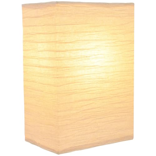 Lámpara de pared de papel beige Abaodam E14 de estilo nórdico